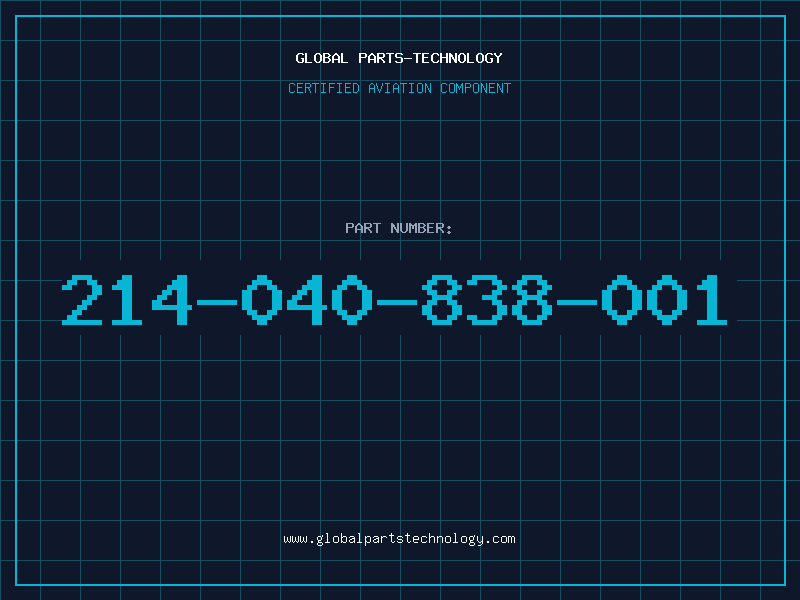 Aviation Part 214-040-838-001