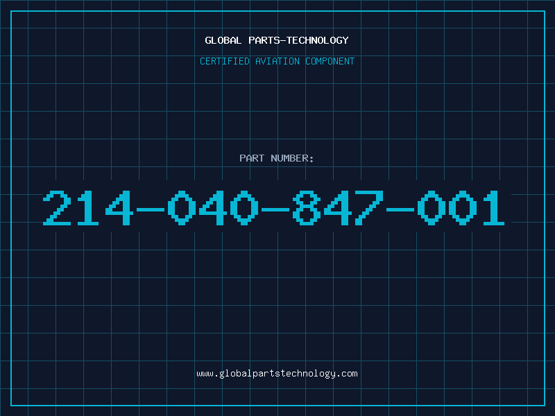 Aviation Part 214-040-847-001