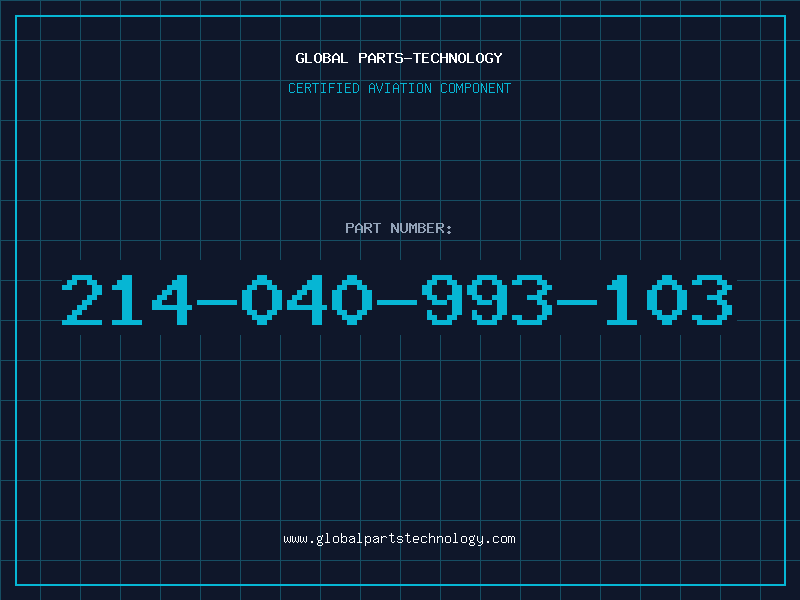 Aviation Part 214-040-993-103