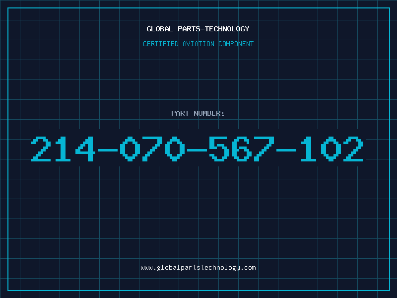 Aviation Part 214-070-567-102