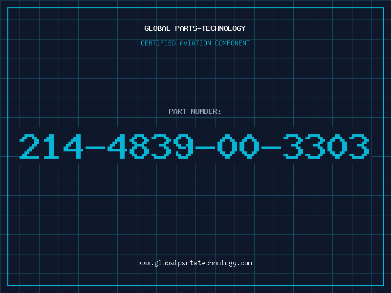 Aviation Part 214-4839-00-3303