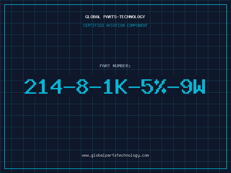 Aviation Part 214-8-1K-5%-9W