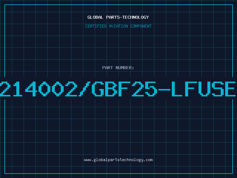 Aviation Part 214002/GBF25-LFUSE