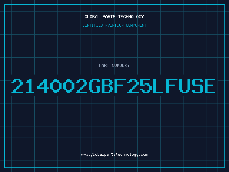 Aviation Part 214002GBF25LFUSE