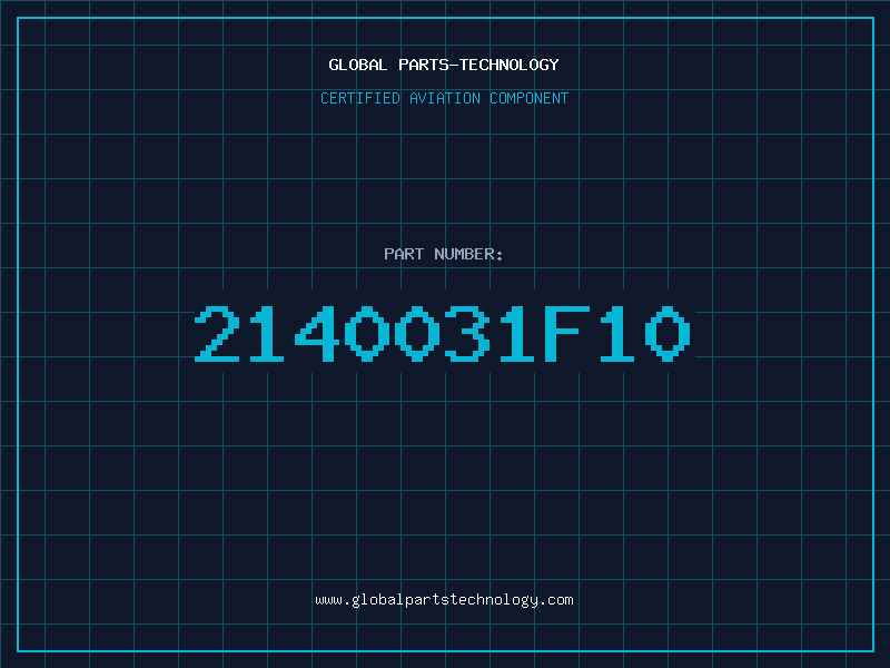 Aviation Part 2140031F10
