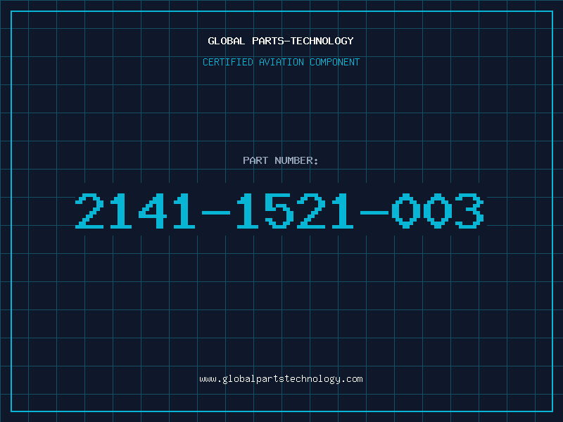 Aviation Part 2141-1521-003