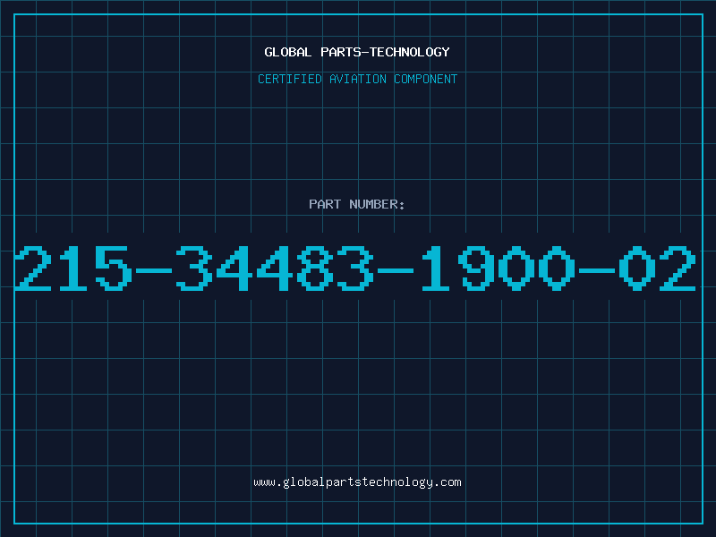 Aviation Part 215-34483-1900-02
