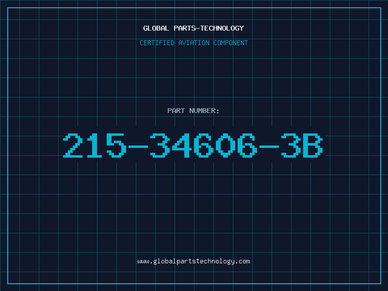 Aviation Part 215-34606-3B
