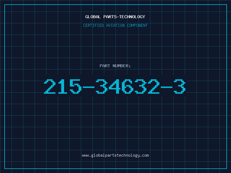 Aviation Part 215-34632-3