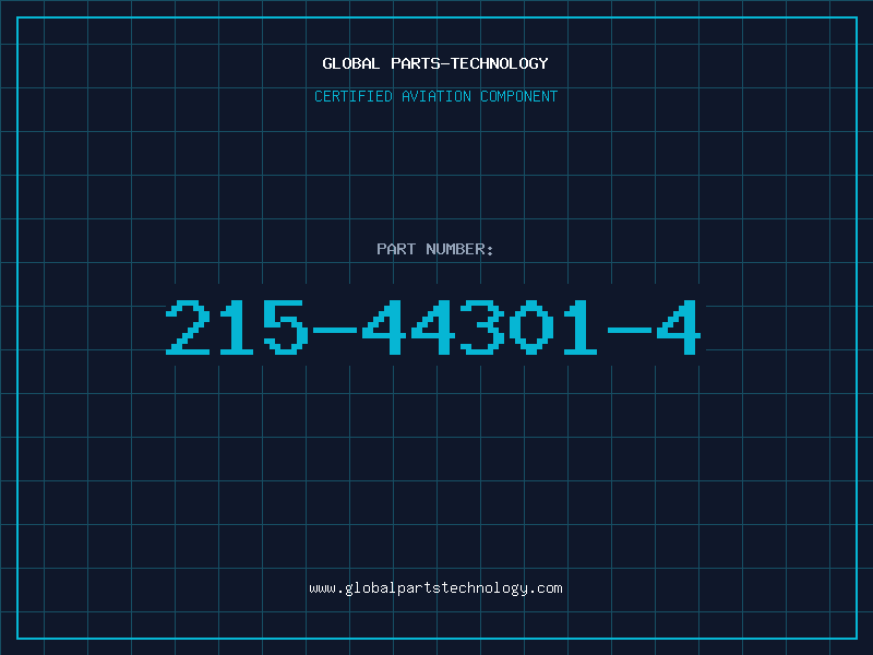 Aviation Part 215-44301-4