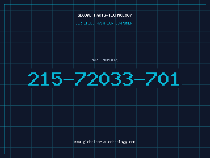 Aviation Part 215-72033-701
