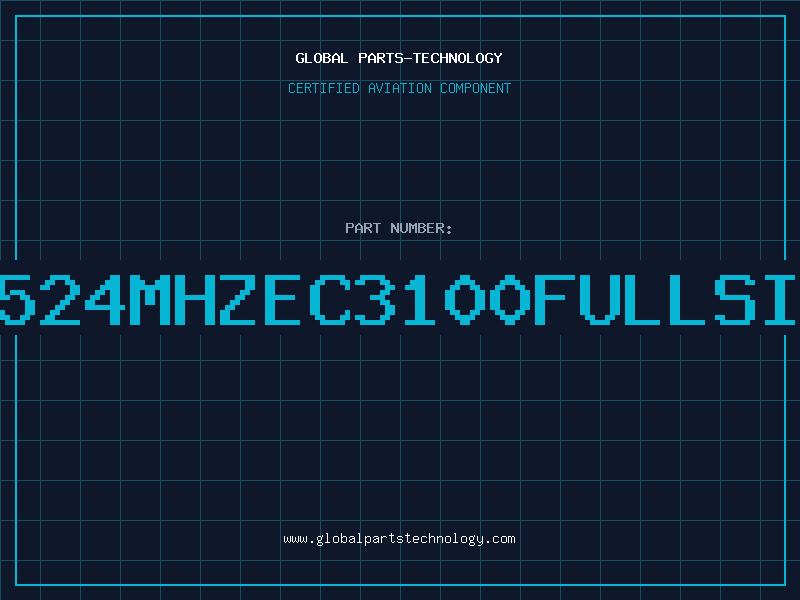 Aviation Part 21524MHZEC3100FULLSIZE