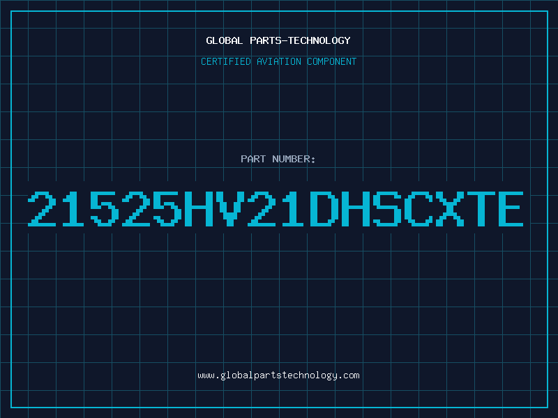 Aviation Part 21525HV21DHSCXTE