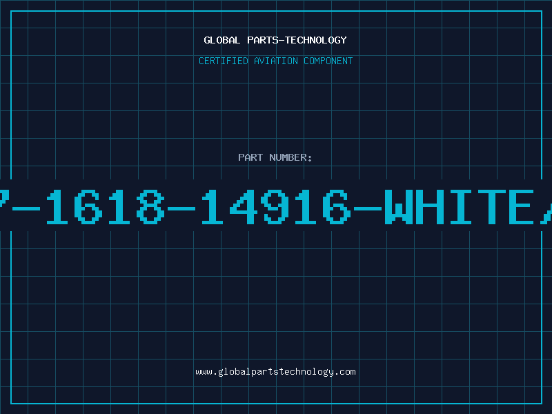 Aviation Part 2157-1618-14916-WHITE/RED