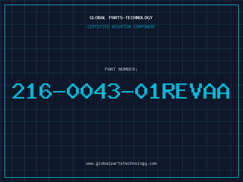 Aviation Part 216-0043-01REVAA