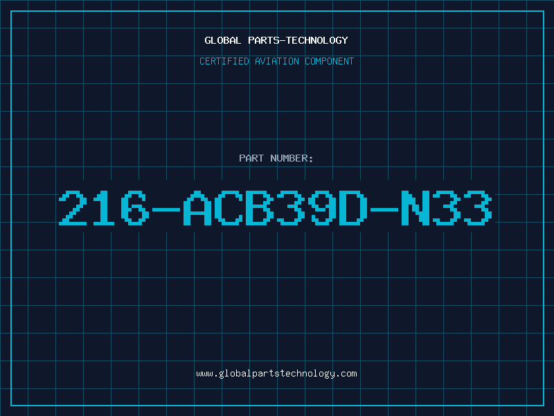 Aviation Part 216-ACB39D-N33