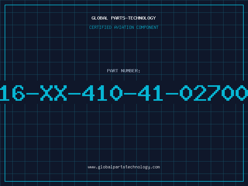 Aviation Part 216-XX-410-41-027001