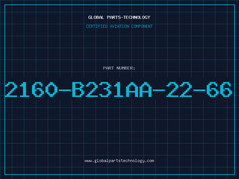 Aviation Part 2160-B231AA-22-66