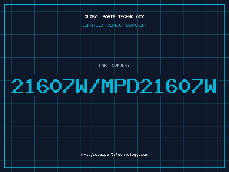 Aviation Part 21607W/MPD21607W