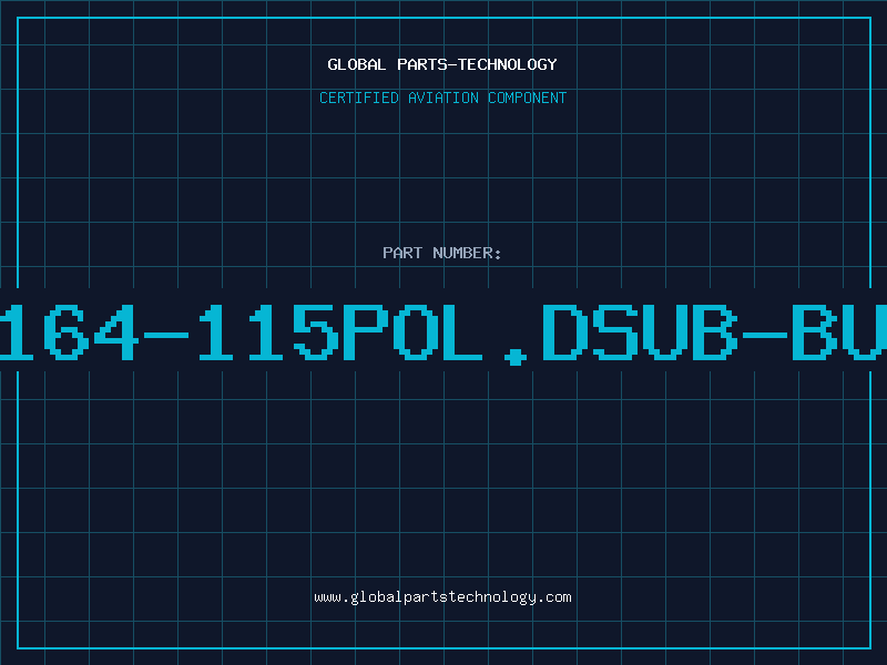 Aviation Part 216164-115pol.DSUB-Buchs