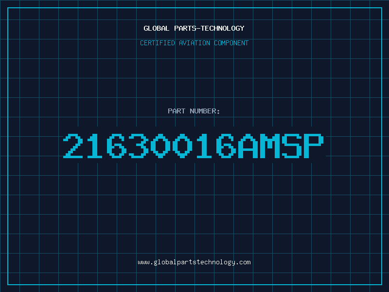 Aviation Part 21630016AMSP