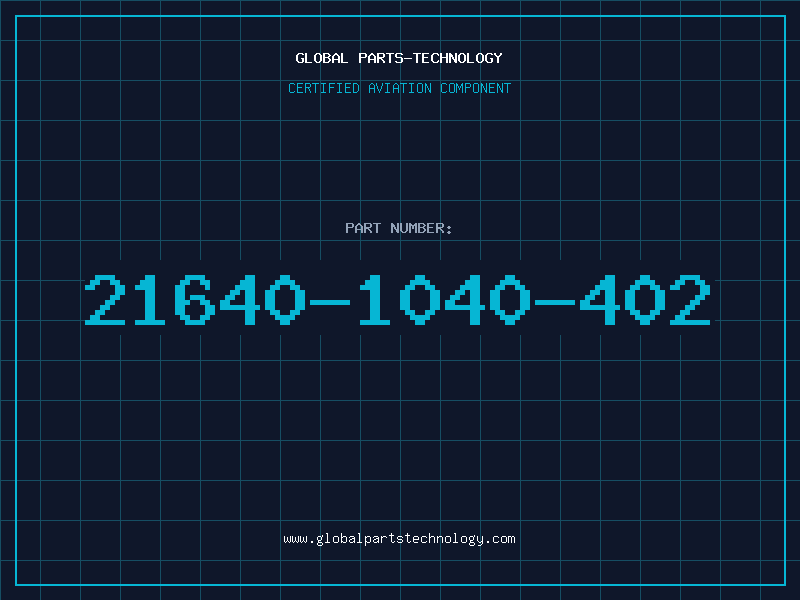 Aviation Part 21640-1040-402
