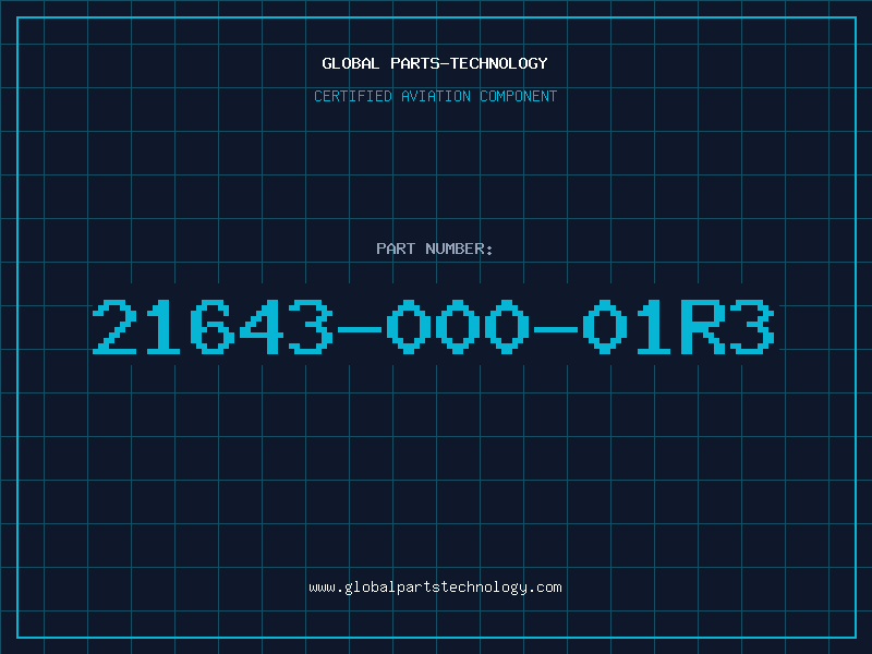 Aviation Part 21643-000-01R3