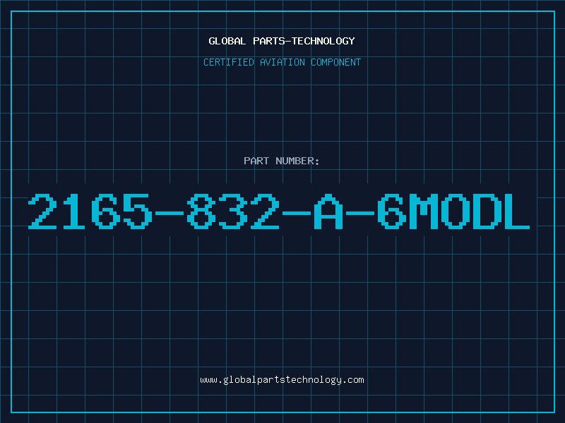 Aviation Part 2165-832-A-6MODL