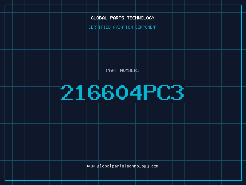 Aviation Part 216604PC3