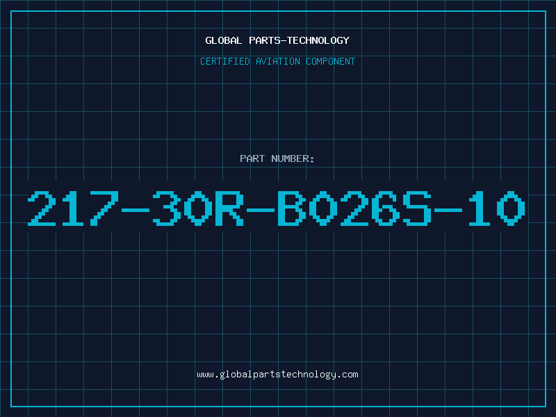 Aviation Part 217-30R-B026S-10
