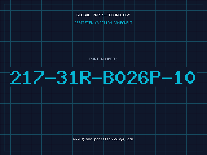 Aviation Part 217-31R-B026P-10