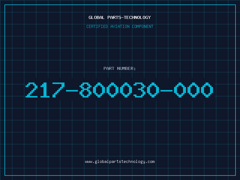 Aviation Part 217-800030-000