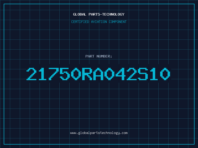 Aviation Part 21750RA042S10