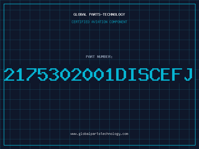 Aviation Part 2175302001DISCEFJ
