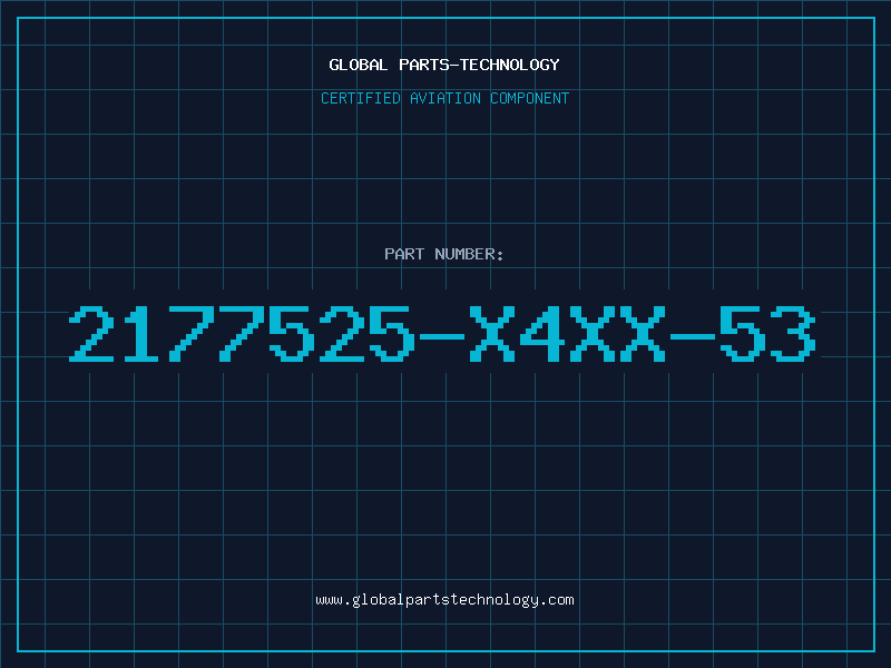 Aviation Part 2177525-X4XX-53