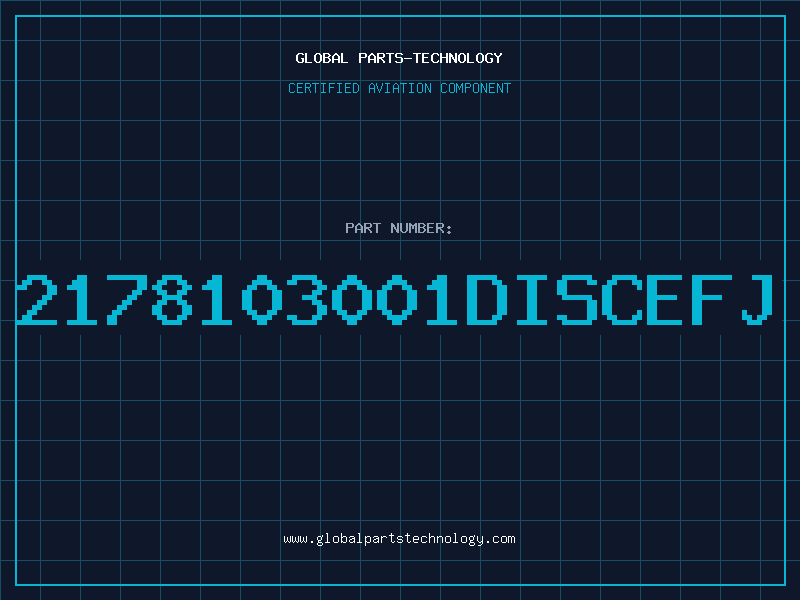 Aviation Part 2178103001DISCEFJ