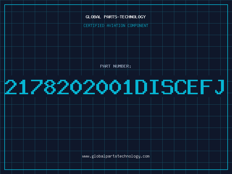 Aviation Part 2178202001DISCEFJ