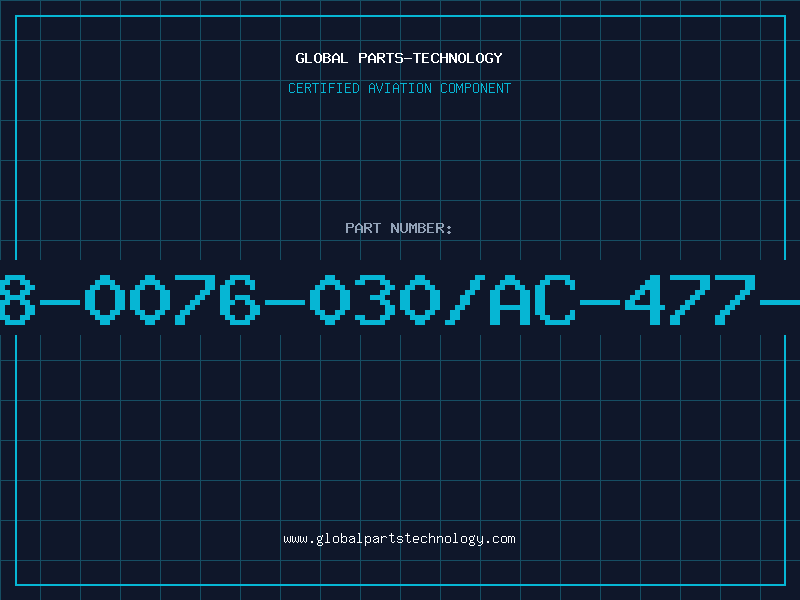 Aviation Part 218-0076-030/AC-477-30