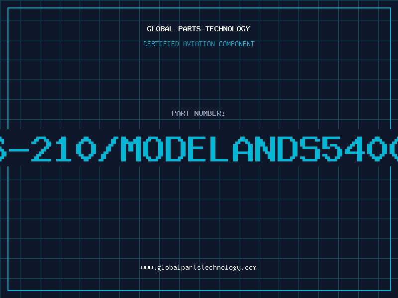 Aviation Part 218-0076-210/MODELANDS5400-B-B-30