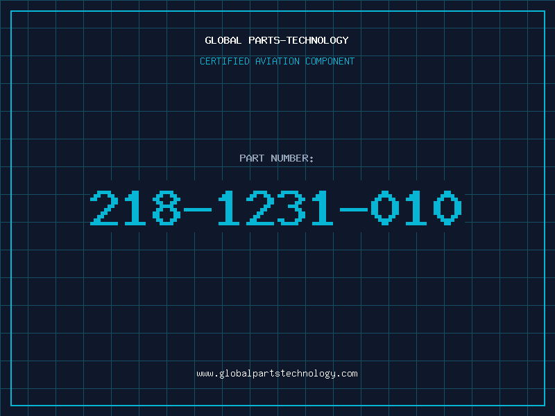 Aviation Part 218-1231-010