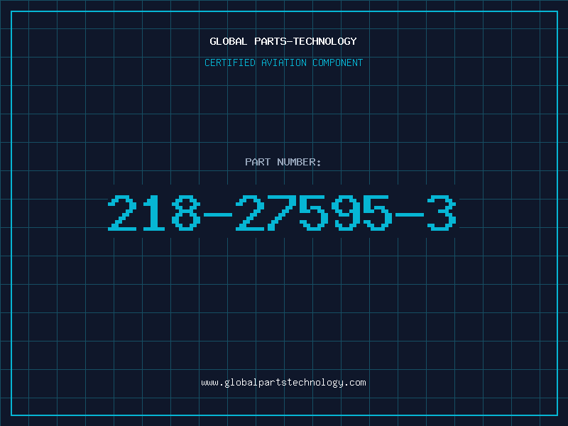 Aviation Part 218-27595-3