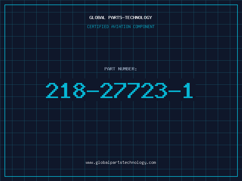 Aviation Part 218-27723-1