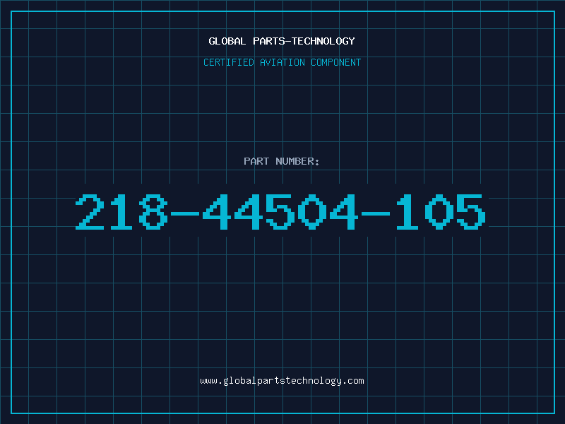 Aviation Part 218-44504-105