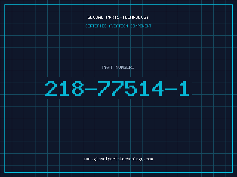Aviation Part 218-77514-1