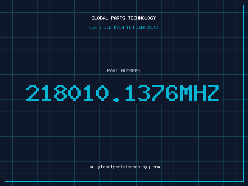 Aviation Part 218010.1376MHZ