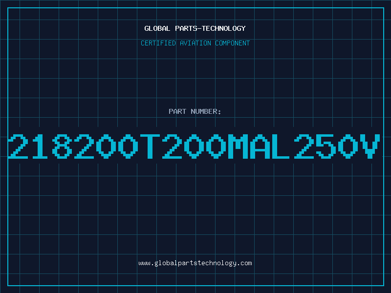 Aviation Part 218200T200MAL250V