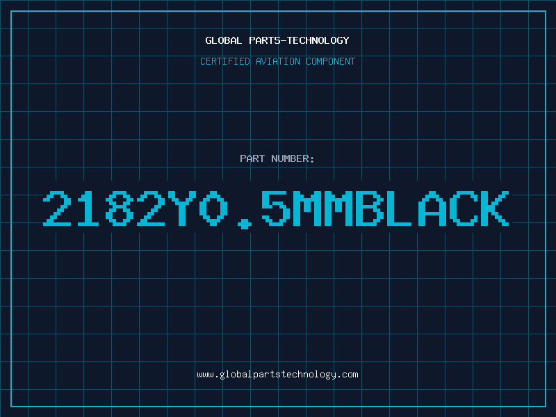 Aviation Part 2182Y0.5MMBLACK