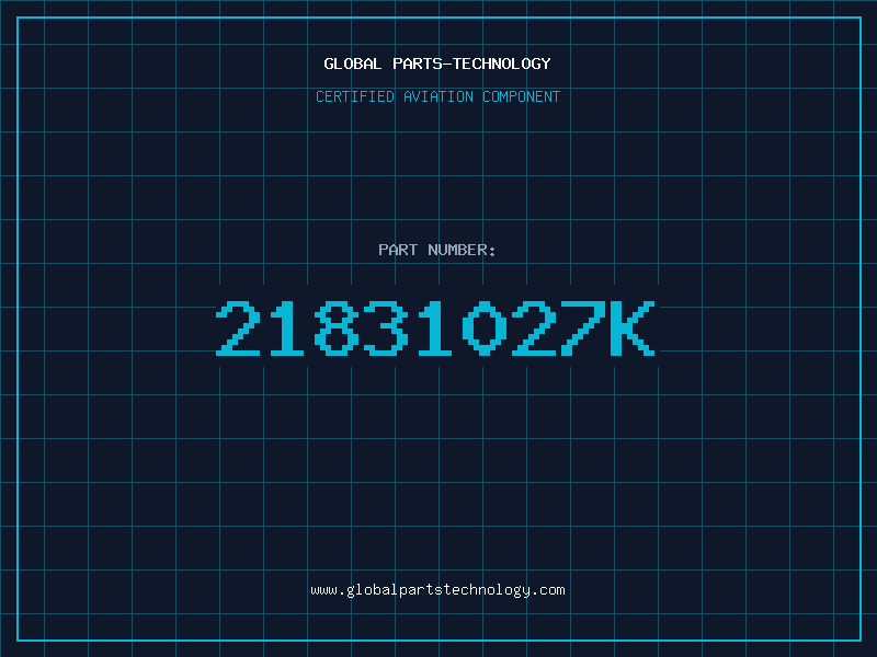 Aviation Part 21831027K