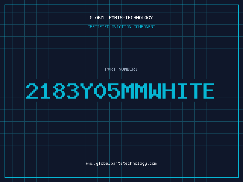 Aviation Part 2183Y05MMWHITE