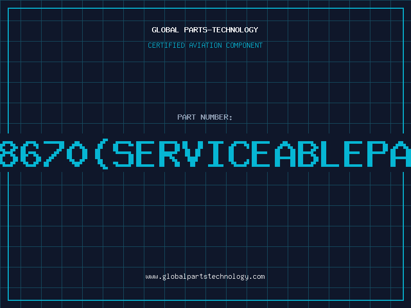 Aviation Part 218670(serviceablepart